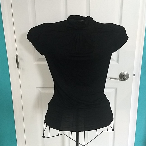 Banana Republic black mock turtleneck - Picture 2 of 7